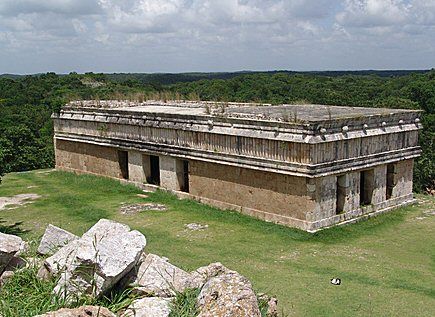 Mexico Uxmal Casa de las Tortugas Casa de las Tortugas Uxmal - Uxmal - Mexico