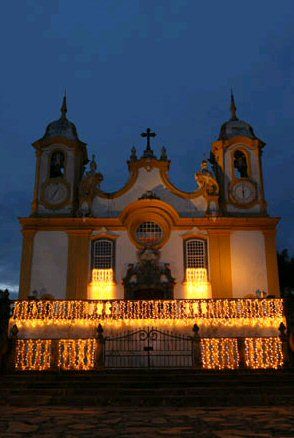 Brazil Tiradentes Santo Antonio Mother Church Santo Antonio Mother Church Minas Gerais - Tiradentes - Brazil