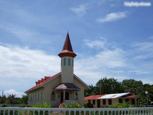 French Polynesia Avatoru Otepipi Church Otepipi Church Tuamotu Gambier - Avatoru - French Polynesia