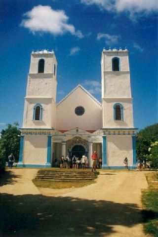 French Polynesia Rikitea San Michel Cathedral San Michel Cathedral French Polynesia - Rikitea - French Polynesia