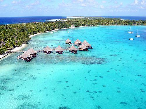 French Polynesia Avatoru Blue Lagoon Blue Lagoon Tuamotu Gambier - Avatoru - French Polynesia