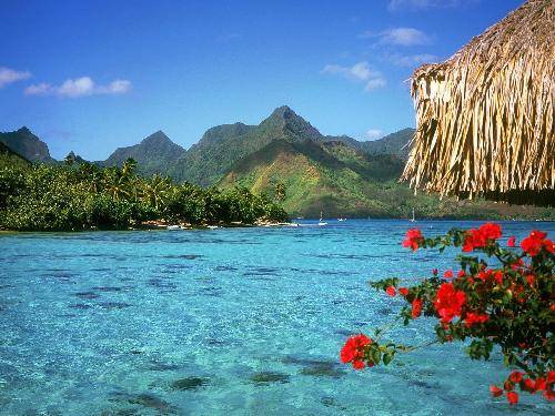 French Polynesia Vaitape Bora Bora Lagoon Bora Bora Lagoon Iles Sous Le Vent - Vaitape - French Polynesia