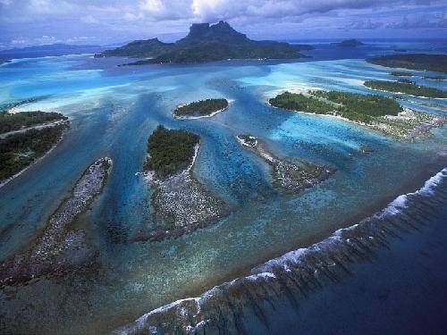 French Polynesia Vaitape Bora Bora Lagoon Bora Bora Lagoon Iles Sous Le Vent - Vaitape - French Polynesia