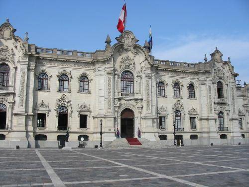 Peru Lima Government Palace Government Palace Lima - Lima - Peru