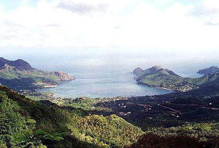 French Polynesia Taiohae Muake Hill Muake Hill Marquises - Taiohae - French Polynesia