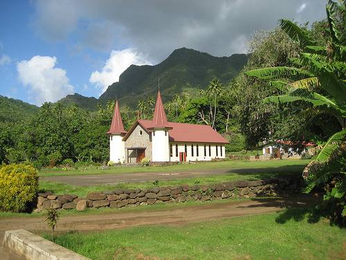 French Polynesia Hatiheu Naiuhi Tohua Naiuhi Tohua Marquises - Hatiheu - French Polynesia