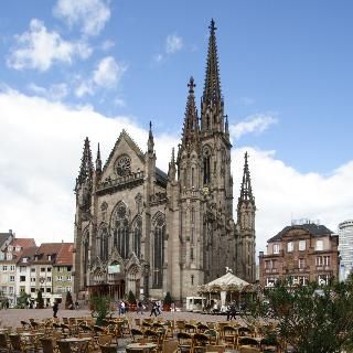 France Mulhouse Temple of Saint Etienne Temple of Saint Etienne Alsace - Mulhouse - France