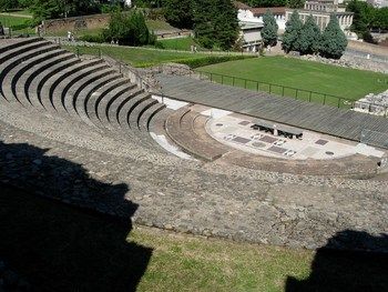 France Lyon Fourviere Amphitheater Fourviere Amphitheater Rhone - Lyon - France