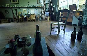 Visiting Paul Cezanne workshop