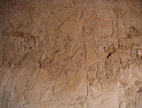 Egypt Assasif (Nobels Tomb) Tomb of Kheruef Tomb of Kheruef Luxor - Assasif (Nobels Tomb) - Egypt