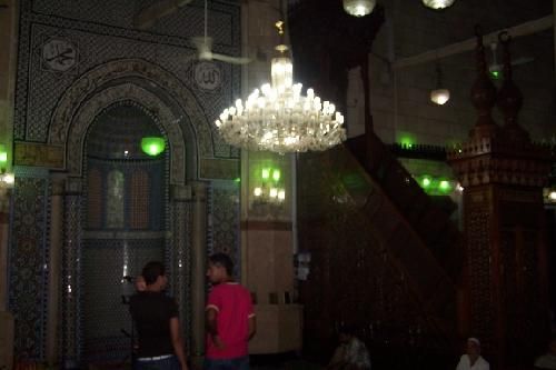 Egypt Cairo Mosque of El Hussein Mosque of El Hussein Mosque of El Hussein - Cairo - Egypt