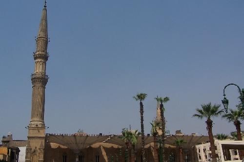 Egypt Cairo Mosque of El Hussein Mosque of El Hussein Mosque of El Hussein - Cairo - Egypt