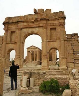 Tunisia Subaytilah Antonine Gate Antonine Gate Kasserine - Subaytilah - Tunisia