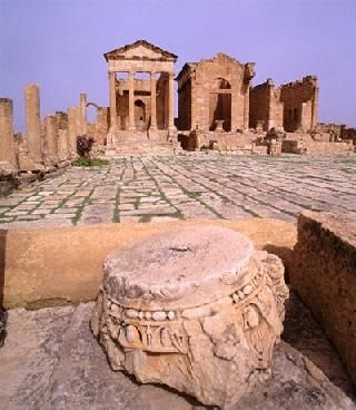 Tunisia Subaytilah Temple of Jupiter Temple of Jupiter Kasserine - Subaytilah - Tunisia