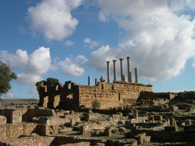 Tunisia Subaytilah Temple of Jupiter Temple of Jupiter Kasserine - Subaytilah - Tunisia