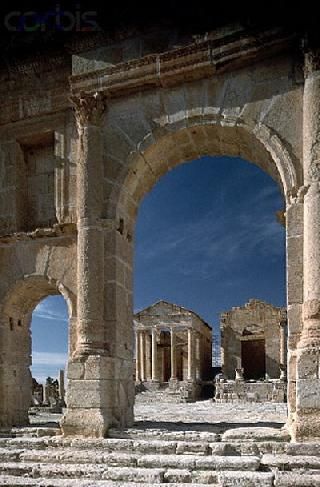 Tunisia Kasserine triumphal arch triumphal arch  Kasserine - Kasserine - Tunisia