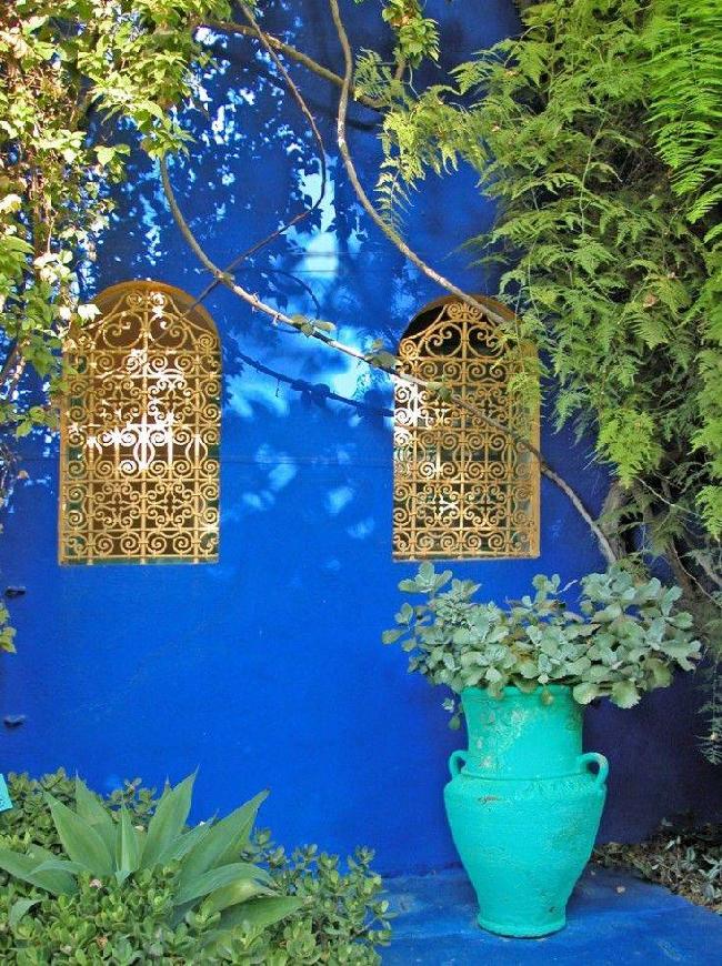 Morocco Marrakesh la Villa Majorelle Garden la Villa Majorelle Garden Marrakech-tensift-al Haouz - Marrakesh - Morocco