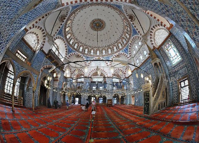 Turkey Istanbul Rustem Pasha Mosque Rustem Pasha Mosque Istanbul - Istanbul - Turkey