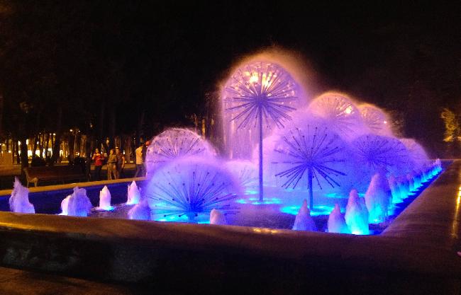 Azerbaijan Baku  Fountains Square Fountains Square Baku - Baku  - Azerbaijan