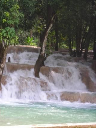 Laos Luang Prabang  Tad Se Waterfall Tad Se Waterfall Luang Prabang - Luang Prabang  - Laos