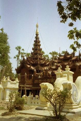 Myanmar Mandalay  Shwe In Bin Kyaung Monastery Shwe In Bin Kyaung Monastery Mandalay - Mandalay  - Myanmar