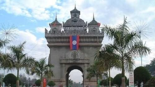 Laos Vientiane  Patuxai Patuxai Laos - Vientiane  - Laos