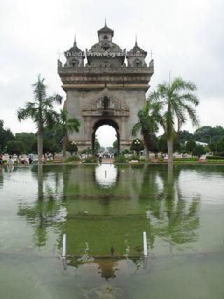 Laos Vientiane  Patuxai Patuxai Vientiane - Vientiane  - Laos