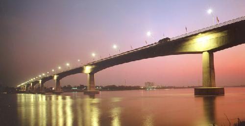 Laos Vientiane  Friendship Bridge Friendship Bridge Vientiane - Vientiane  - Laos