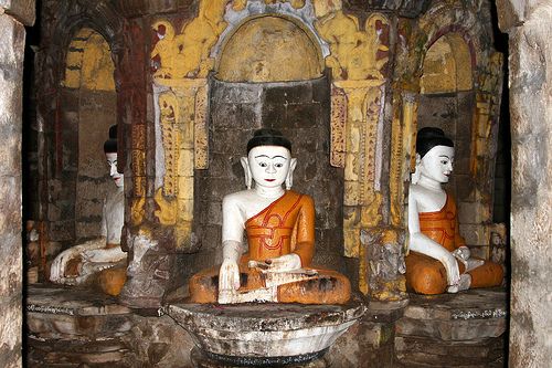 Myanmar Mrauk U Andaw-thein Temple Caves Andaw-thein Temple Caves Asia - Mrauk U - Myanmar