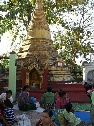 Myanmar Syriam  Kyaik Khauk Pagoda Kyaik Khauk Pagoda Asia - Syriam  - Myanmar