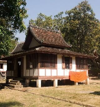 Laos Luang Prabang  Wat Long Khun Wat Long Khun Laos - Luang Prabang  - Laos