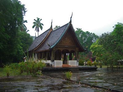 Laos Luang Prabang  Wat Long Khun Wat Long Khun Laos - Luang Prabang  - Laos