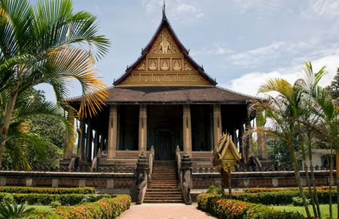 Laos Vientiane  Wat Phra Keo Wat Phra Keo Laos - Vientiane  - Laos