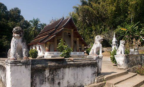 Laos Luang Prabang  Wat Tham Xieng Maen Wat Tham Xieng Maen Luang Prabang - Luang Prabang  - Laos