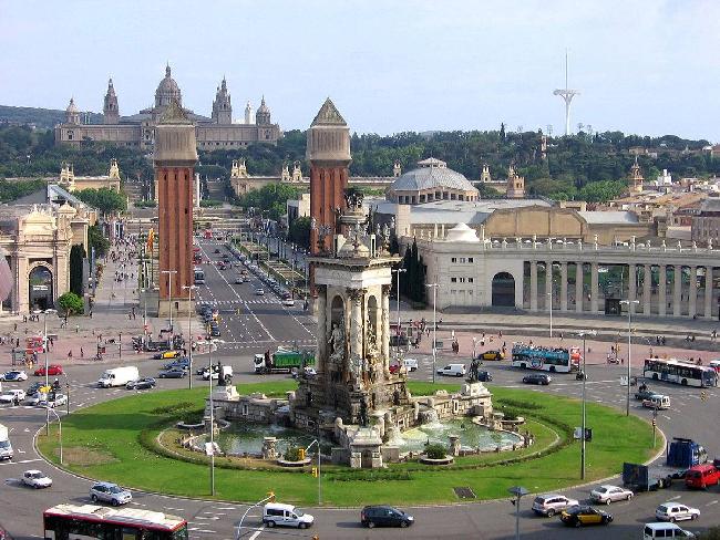 Spain Barcelona Els Paisös Catalans Square Els Paisös Catalans Square Barcelona - Barcelona - Spain