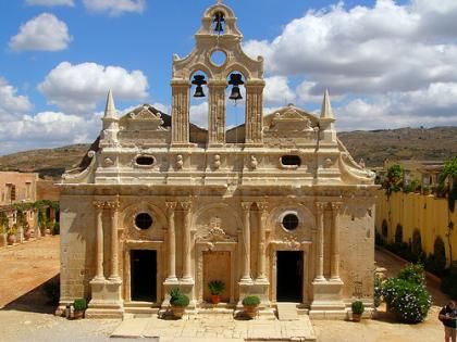 Greece Heraklion Arkadi Monastery Arkadi Monastery Crete - Heraklion - Greece