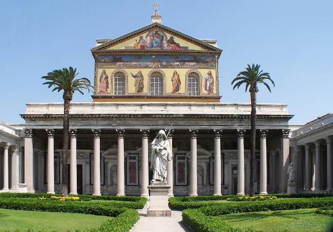 Italy Rome Basilica di San Paolo Fuori le Mura Basilica di San Paolo Fuori le Mura Rome - Rome - Italy