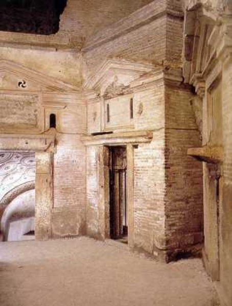 Italy Rome Catacombe San Sebastiano Catacombe San Sebastiano Roma - Rome - Italy