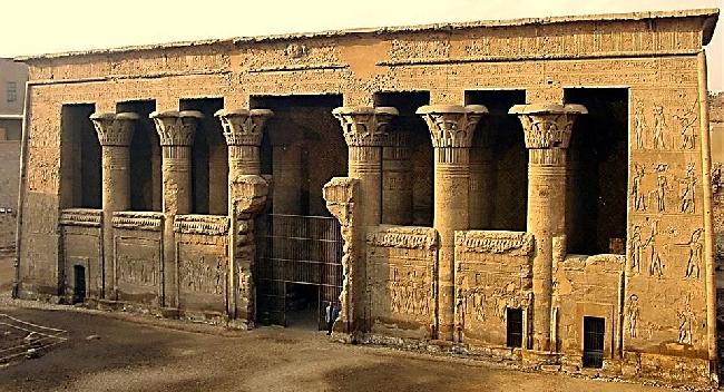 Egypt Esna Khnom Temple Khnom Temple Qena - Esna - Egypt