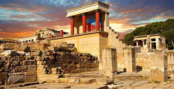 Greece Heraklion The Palace of Knossos The Palace of Knossos Crete - Heraklion - Greece