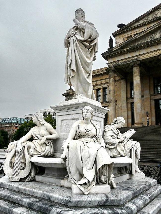 Germany Berlin Friedrich Schiller Monument Friedrich Schiller Monument Berlin - Berlin - Germany