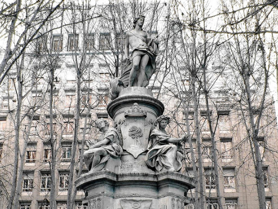 Spain Madrid Apolo Fountain Apolo Fountain Madrid - Madrid - Spain