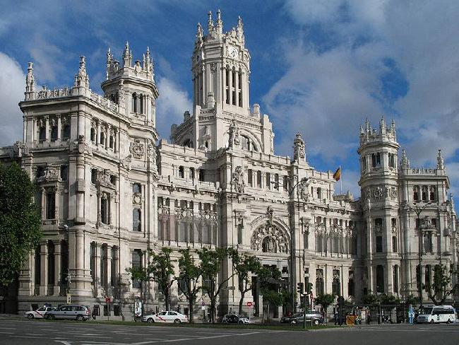 Spain Madrid Cybele Palace Cybele Palace Cybele Palace - Madrid - Spain