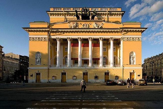 Russia Saint Petersburg Alexandrinsky Theatre Alexandrinsky Theatre Russia - Saint Petersburg - Russia