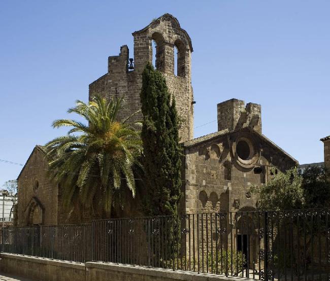Spain Barcelona Church of Sant Pau Church of Sant Pau Church of Sant Pau - Barcelona - Spain