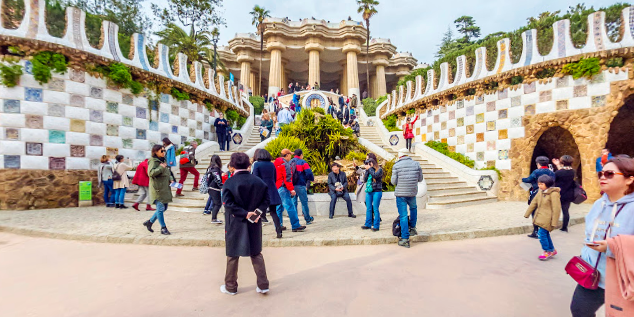 Spain Barcelona Guell Park Guell Park Barcelona - Barcelona - Spain