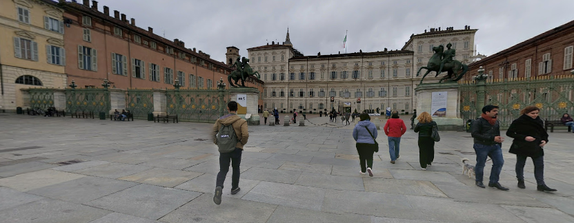 Italy Turin Piazza Castello Piazza Castello Italy - Turin - Italy