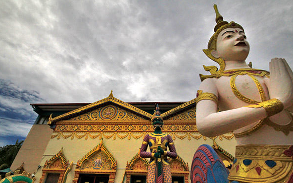 Malaysia Penang - George Town Wat Chaiya Mangkalaram Temple Wat Chaiya Mangkalaram Temple Pulau Pinang - Penang - George Town - Malaysia