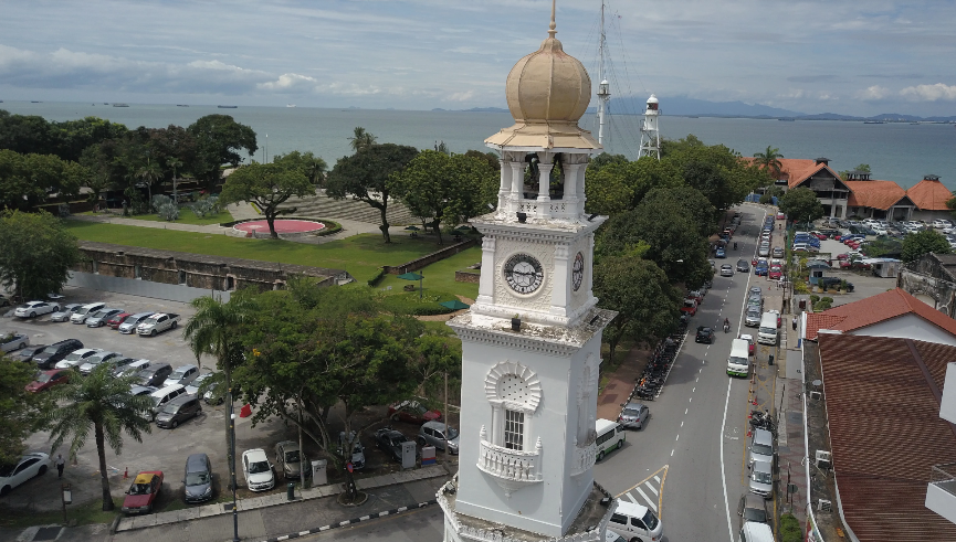 Malaysia Penang - George Town Clock Tower Clock Tower Pulau Pinang - Penang - George Town - Malaysia