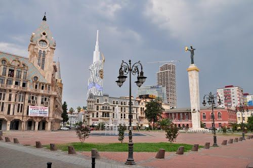 Georgia Batumi  Europe Square Europe Square Georgia - Batumi  - Georgia